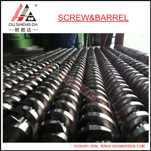 COUNTER ROTATING PARALLEL SCREW BARREL FOR EXTRUDER PPR PVC PIPE BOARD